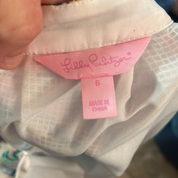 Lily Pulitzer mesh skirt size 6 - Picture 5 of 7